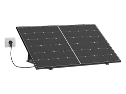 Vente-unique Panneau Solaire Portable-Kit panneau solaire Plug and Play + batterie de stockage - 425 W - LUMINOSER