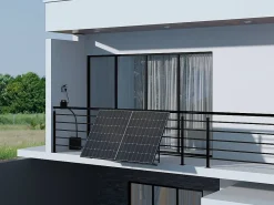 Vente-unique Panneau Solaire Portable-Kit panneau solaire Plug and Play + batterie de stockage - 425 W - LUMINOSER