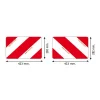 Lem Select Panneau De Signalisation-Kit 2 panneaux aluminium pour convoi agricole France 423x282x1 mm
