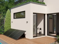 Vente-unique Panneau Solaire Portable-Kit 2 panneaux solaires Plug and Play + batterie de stockage - 850 W - LUMINOSER