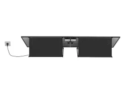 Vente-unique Kit 2 panneaux solaires Plug and Play - 850 W - LUMINOSER