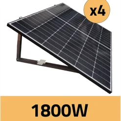 Galix Kit Plug & Play 1800W Gamme PREMIUM avec micro-onduleurs Hoymiles