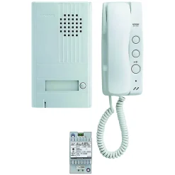 Aiphone Interphone-Kit Portier Audio 2 Fils Intégral - Aip-da1as