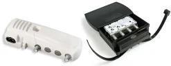Iotronic Kit préamplificateur de tête de mât TV 1 sortie réglable UHF/VHF - Fiche F
