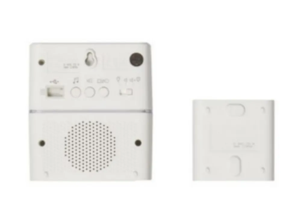 Legrand Kit Serénité carillon et sonnette sans fil 30 mélodies + MP3 alimentation par piles - blanc