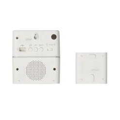 Legrand Kit Serénité carillon et sonnette sans fil 30 mélodies + MP3 alimentation par piles - blanc