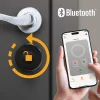Extel Serrure Connectée-Kit Serrure Connectée Lock + cylindre 45/45 mm + clavier sans fil + 2 badges supplémentaires