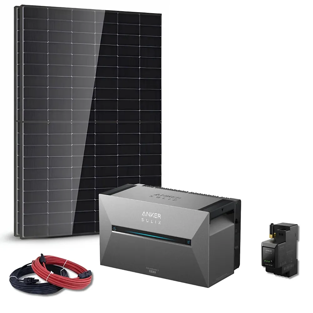 Dmegc Kit solaire 910Wc - Batterie Anker 2,68 kWh