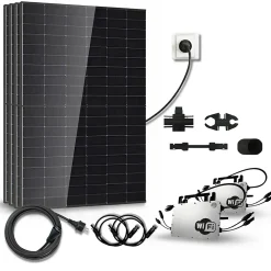 Dmegc Kit solaire 1820Wc - Micro-onduleur Hoymiles