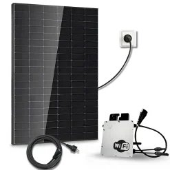 Dmegc Kit Panneau Solaire-Kit solaire 455Wc - Micro-onduleur Hoymiles