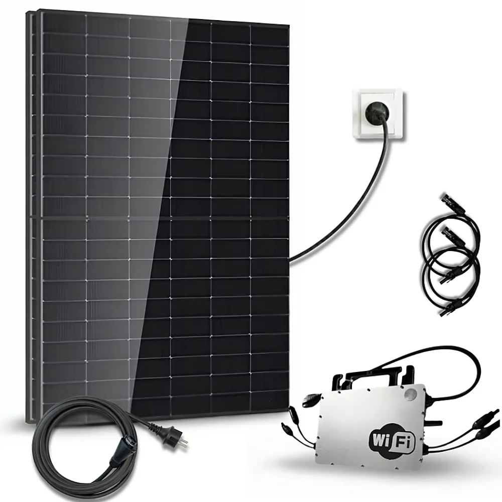 Dmegc Kit Panneau Solaire-Kit solaire 910Wc - Micro-onduleur Hoymiles