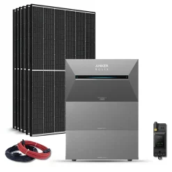 Trina Solar Kit solaire 3000Wc TrinaSolar - Batterie Anker 8,04 kWh