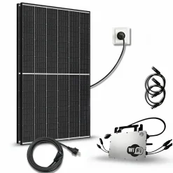 Trina Solar Kit Panneau Solaire-Kit solaire 1000Wc TrinaSolar - Micro-onduleur Hoymiles