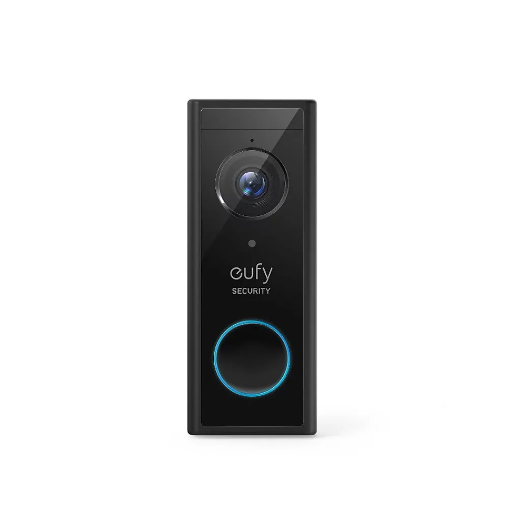 Eufy Visiophone-Kit Sonnette Vidéo Saillie Doorbell 2k Homebase