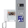 Golmar Interphone-Kit vidéo encastre GTX inox 1 appel avec moniteur ART4 TH - - GTXERP/ART4TH/L