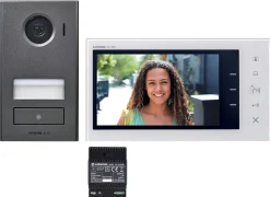 Aiphone Kit vidéo platine JVS1V