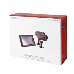 Chacon Kit vidéosurveillance intérieur et extérieur - 2 caméras 1080P - 4 canaux - 2 To
