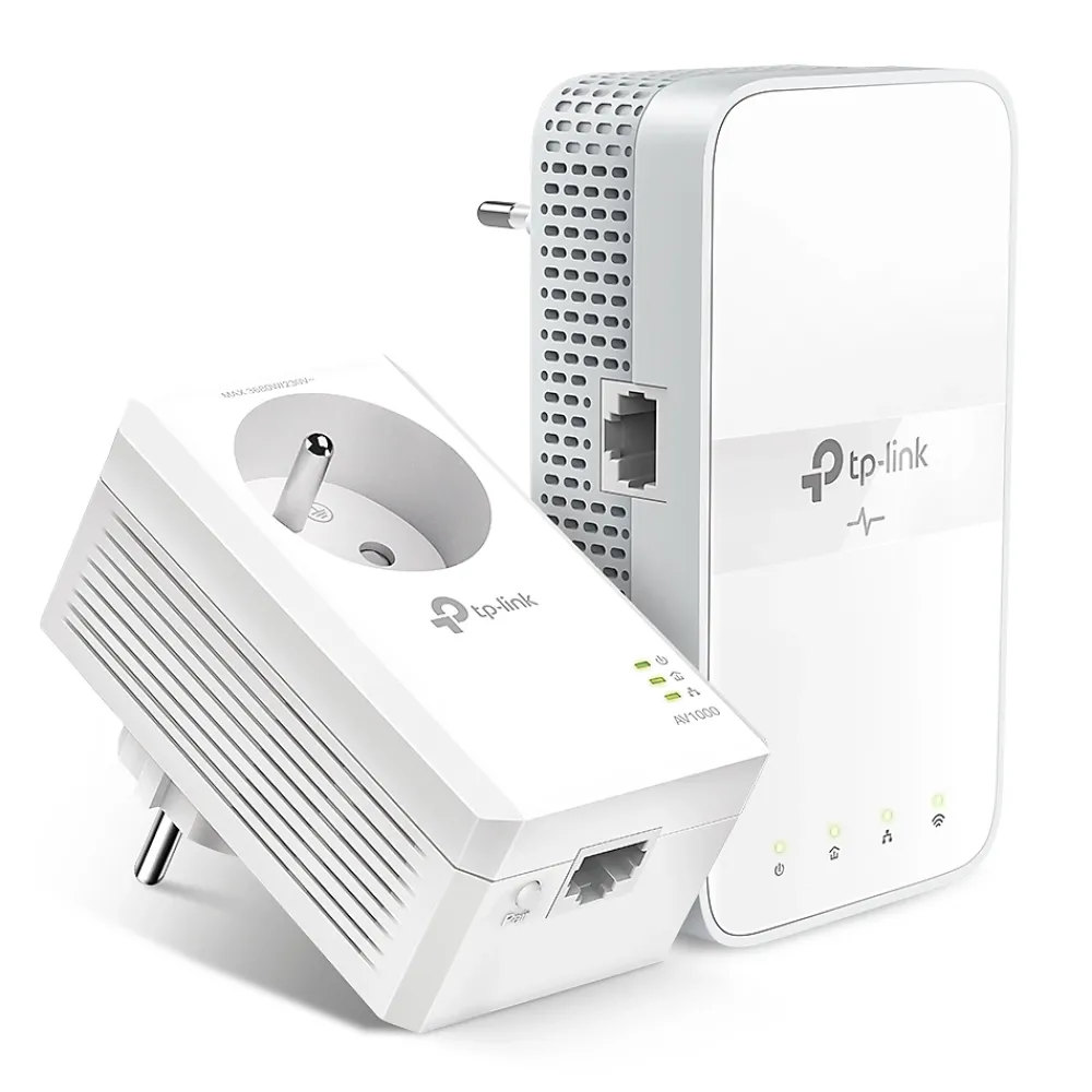 TP-Link Kit 2x CPL AV1000 Gigabit WiFi AC1200 avec prise gigogne
