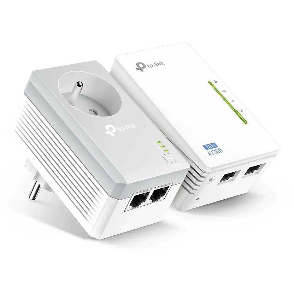 TP-Link Kit 2X CPL AV600 + WiFi N300