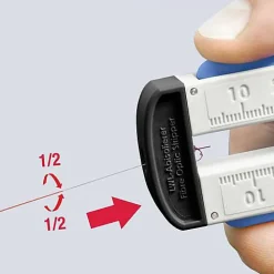 D44 Knipex 12 85 110 SB - Pince à dénuder pour câbles à fibres optiques 190 mm, capacité 0,125 mm