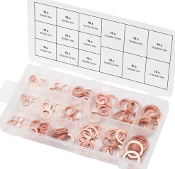 Ks Tools - 970.0040 - Assortiment de joints cuivre x150