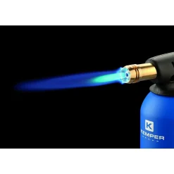 Kemper Lampe À Souder-Lampe a souder à gaz Coque Acier piezo cartouches gaz 190g