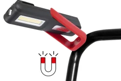 Ks Tools Lampe d'atelier pliable LED COB 3 W sans fil 150.4495 - rechargeable, aimantée