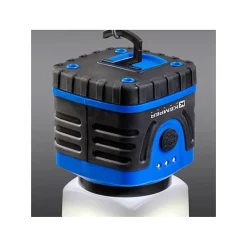 Kemper Lampe de camping Torche LED Autonomie 4H Faisceau 80m 30 Lumens IP54