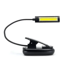 Easymate Lampe de lecture rechargeable à LED et avec pince - - 330310