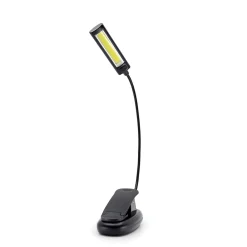 Easymate Lampe de lecture rechargeable à LED et avec pince - - 330310