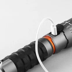 Nebo Lampe de Poche Rechargeable Slyde King 2K + COB - 2000 Lumens - Aluminium Noir IP67