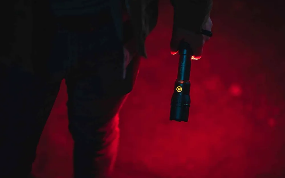 Nebo Lampe de Poche Rechargeable Slyde King 2K + COB - 2000 Lumens - Aluminium Noir IP67