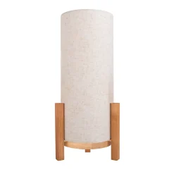 Näve Baladeuse-Lampe de table à accu MADITA H 48cm beige naturel LED intégrée intensité variable capteur tactile