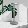Näve Lampe de table à accu PASI intérieur extérieur métal plastique gris intensité variable tactile fonction mémoire hauteur 26cm
