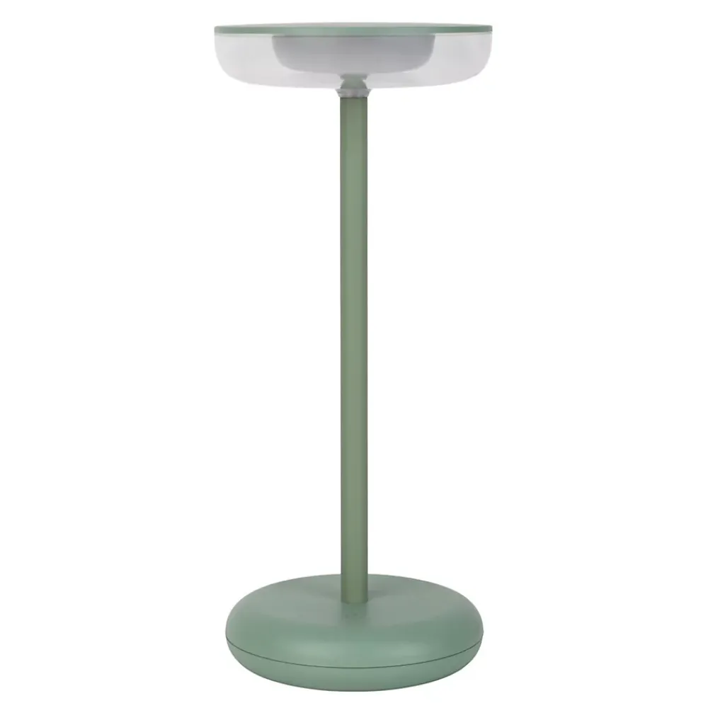 Näve Baladeuse-Lampe de table à accu PASI intérieur extérieur métal plastique rose intensité variable tactile fonction mémoire hauteur 26cm