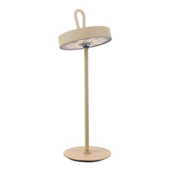 Näve Baladeuse-Lampe de table LED à accu magnétique pour l'extérieur et l'intérieur, en métal et plastique en givre , hauteur 36 cm