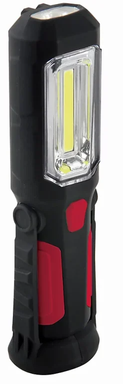 Velamp Lampe de travail COB LED 3W avec aimant + crochet. 200 Lumen