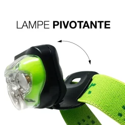 Energizer Lampe Frontale-Lampe fontale Hard Case professionnel vision HD vert 350 lumens