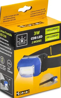 GYS Lampe frontale COB LED 3W 280 lumens - 060845