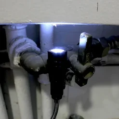 Fishtec Lampe frontale Télescopique Tête Flexible et Orientable