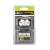 Diall Lampe Frontale-Lampe frontale LED 95 lumens autonomie 10h fonctionne avec 3 piles AAA (LR03)