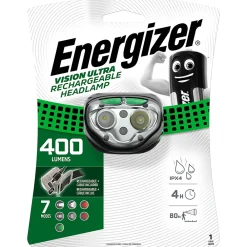 Energizer Lampe Frontale-Lampe frontal vision rechargeable