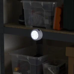 Diall Lampe LED magnétique ronde blanche 68 lumens