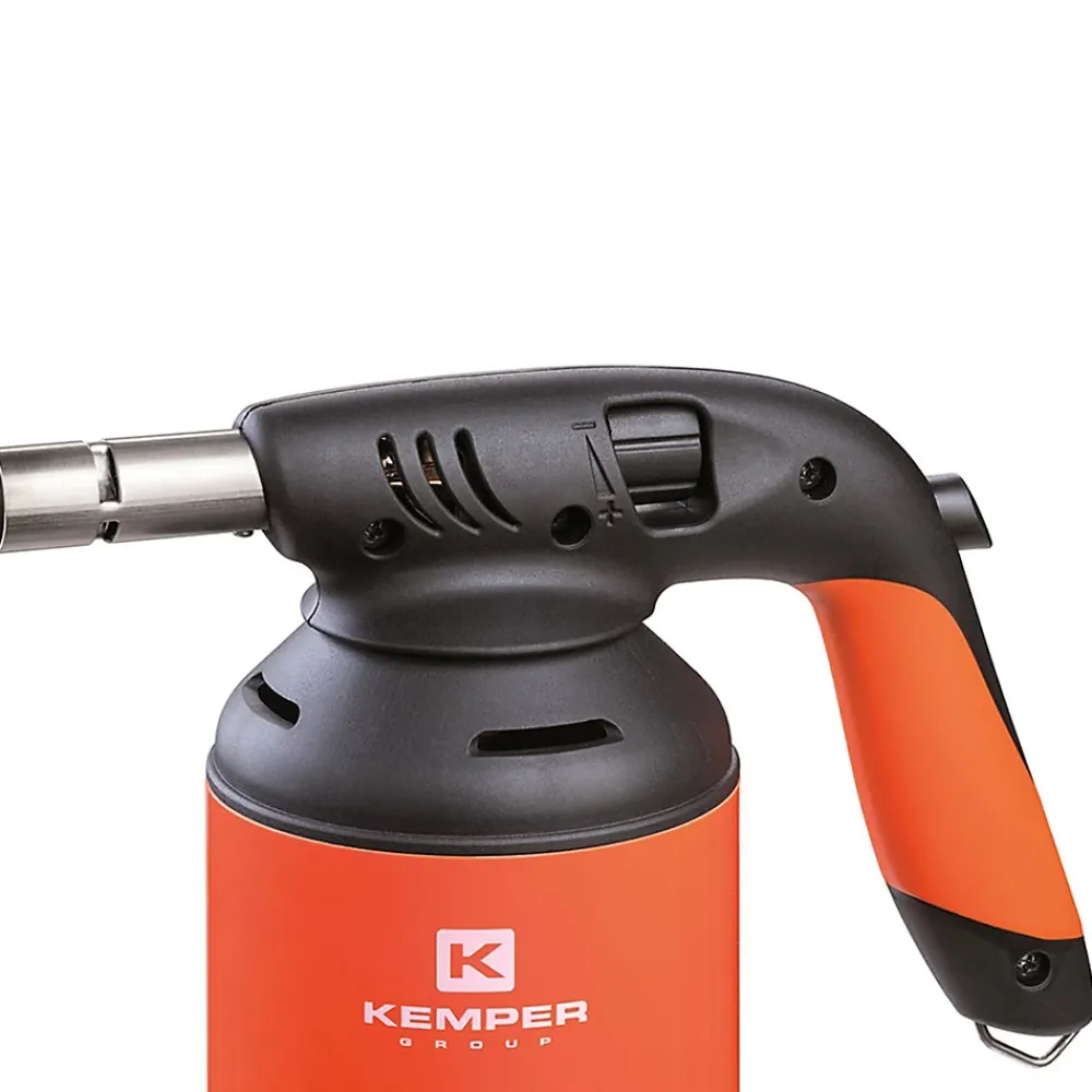 Kemper Lampe à souder gaz 1900-C Utilisation toutes positions Allumage piezo pour cartouche gaz Perçable
