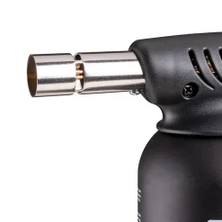 Kemper Lampe À Souder-Lampe à souder à gaz Professionnelle Utilisation 360 degrés Chalumeau gaz Allumage piezo + 8 Cartouches gaz Perçables
