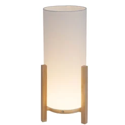 Näve Baladeuse-Lampe table accu MADITA H 48cm blanc naturel LED intégrée intensité variable capteur tactile