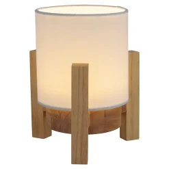 Näve Baladeuse-Lampe table accu MADITA H 19cm blanc naturel LED intégrée intensité variable capteur tactile