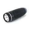 Inovalley Lampe-torche avec Enceinte intégrée 10W BT noire LightSound