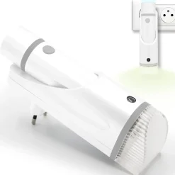 Fishtec Lampe Torche-Lampe Torche Veilleuse - Détecteur de Mouvements - Rechargeable