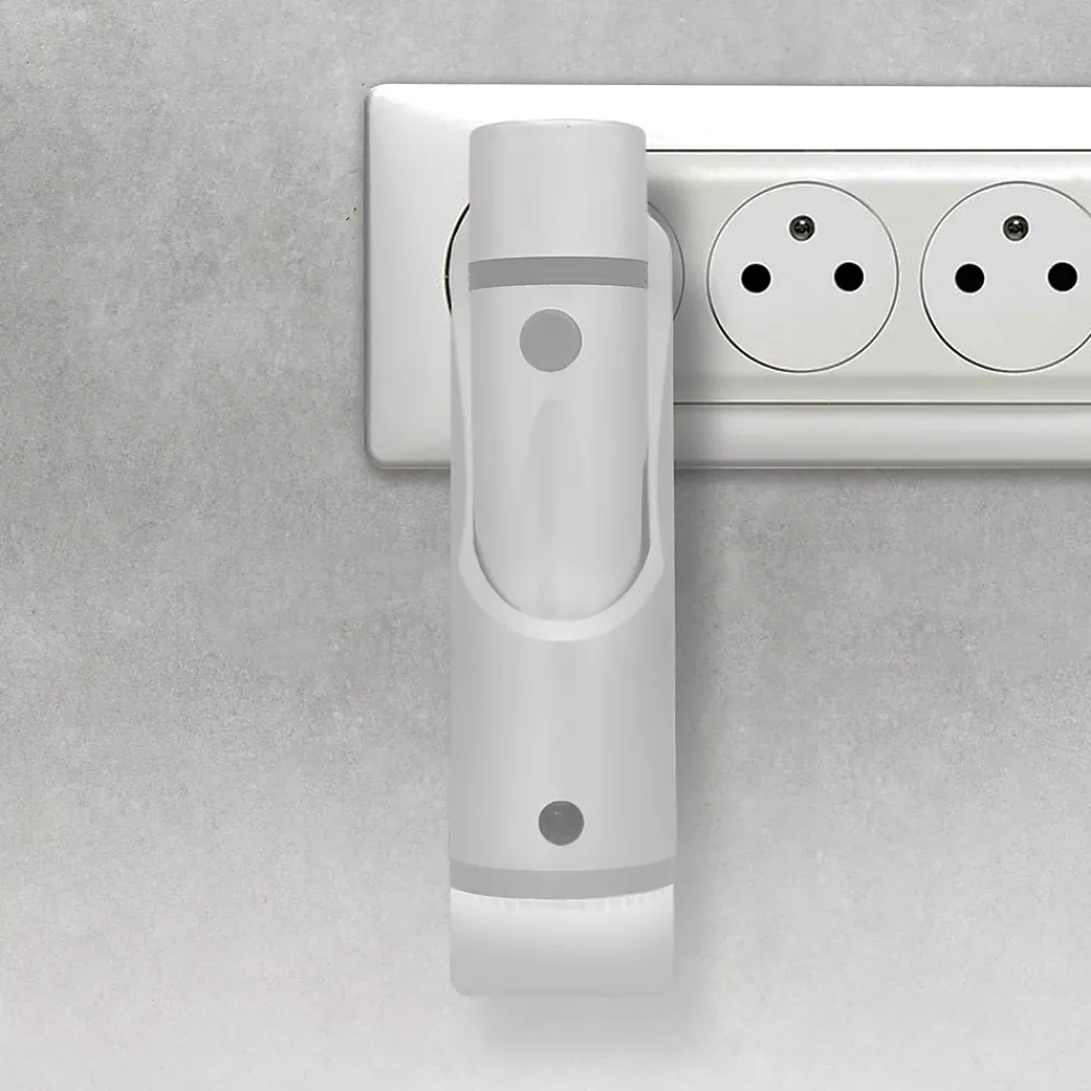 Fishtec Lampe Torche-Lampe Torche Veilleuse - Détecteur de Mouvements - Rechargeable